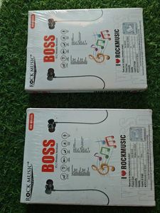 Rock Music Wireless Neckband Earphones 2 pcs