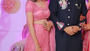 Elegant Pink Lehenga Choli