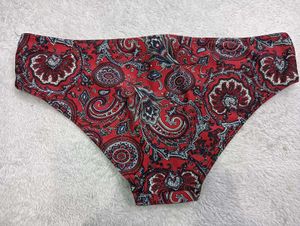 Stylish Red 🥰Paisley Print Panties