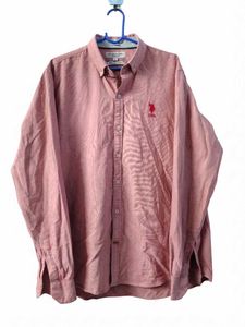 US Polo Assn. Men's pink Button-Down Shirt