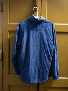 Men's Blue Long Sleeve Shirt