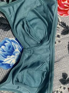 Comfortable Blue Bra