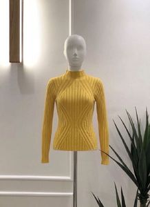 Ribbed Mock Neck Sweater