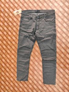 Gstar Biker Demin With Knee Patch