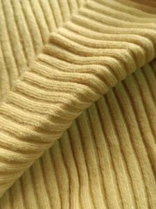 free size Yellow Turtleneck Top body hugging