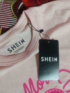 Cute Pink typoGraphic long T-Shirt