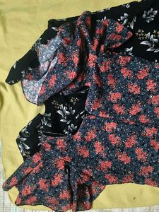 Set of  2 floral print dresses