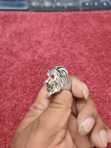 Men's Lion Head Ring