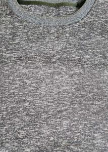 Men's Grey Melange Sweatshirt