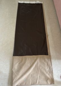 IKEA-Light Beige LINEN Curtains - Set of 2