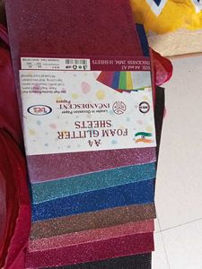Glitter Foam Sheets for Crafts