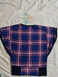 Plaid Pattern Top