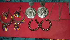 Assorted Trendy Earring Collection combo set 4