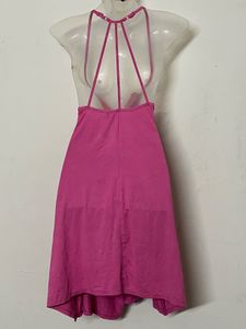 Branded Pink Lace Trim Camisole Slip