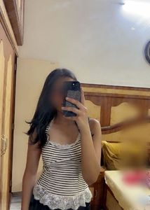 Striped Halter Top with Lace Trim