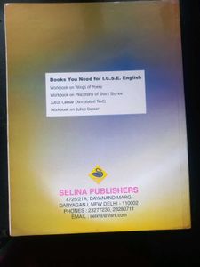Concise English I.C.S.E. Book