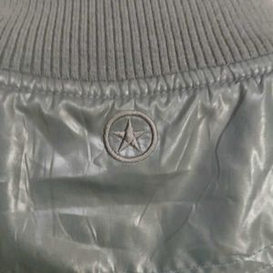 1990s Converse Bomber Jacket Grey