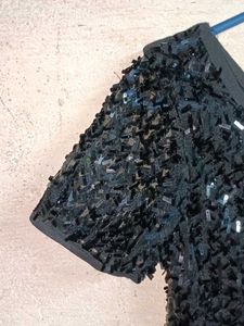 Sparkling Black Sequin Dress
