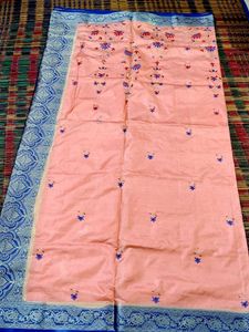Elegant Blue Woven Saree
