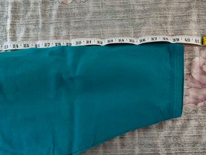Teal Embroidered Kurta Set