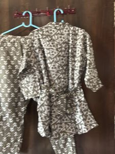 Embellished Printed Kurta Set