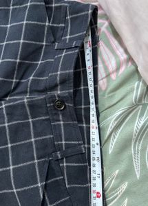 Classic Plaid Slim Fit Pants