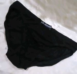 Men's Black Sport Briefs