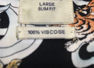 Used Japanese Print Shirt