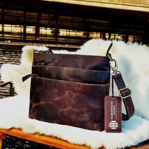 Handmade Leather Crossbody Bag