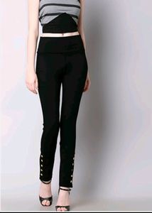 Brand New Fab Alley Side Buttoned Jeggings For Sal