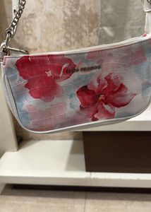 Lino Perros Floral Print Chic Shoulder Bag