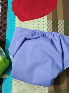 Reusable Diaper With Inserting Pad