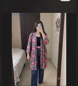 Floral Kimono Jacket