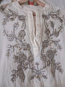 Elegant Embroidered Kurta