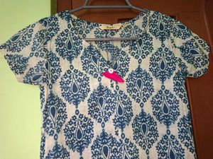 Branded Stylish Blue Kurta For Women