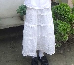 savana layered tiered skirt