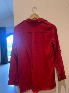 ZARA Woman Red Shirt