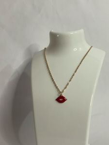 cute Red bold Lips pendant