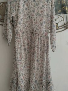 Chic Floral Print Maxi Dress