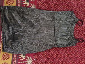 Sparkly Ruched Mini Dress