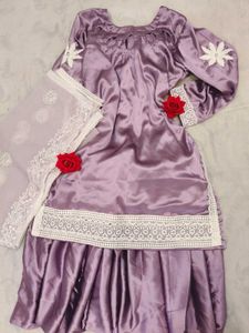 Lavender Salwar Suit