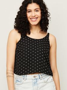 Ginger Cute Polka Dot Crop Top
