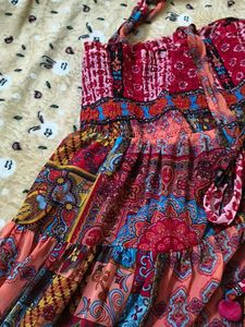 Bohemian Tiered Maxi Dress