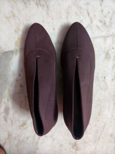 Women Almond-Toe Slip-On Heel by Liscott