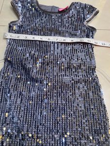 Dark Grey Sequined Dress (5.5 To 6.5)