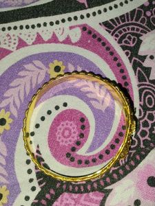 Exquisite Gold Tone Statement Bracelet