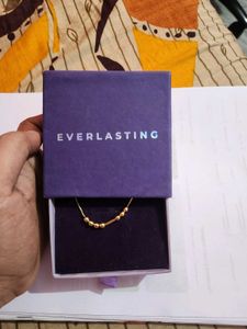 Everlasting Gold-Tone Morse Code Necklace