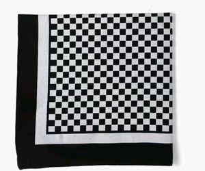 black classic,Checkerboard Print Scarf combo