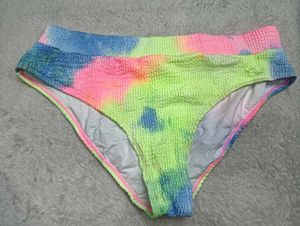 High-Waisted♥️♥️ Tie-Dye Bikini Bottom