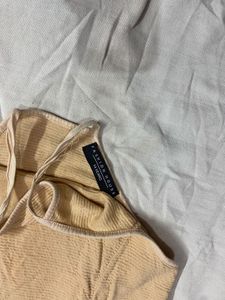 Tan Mini Dress